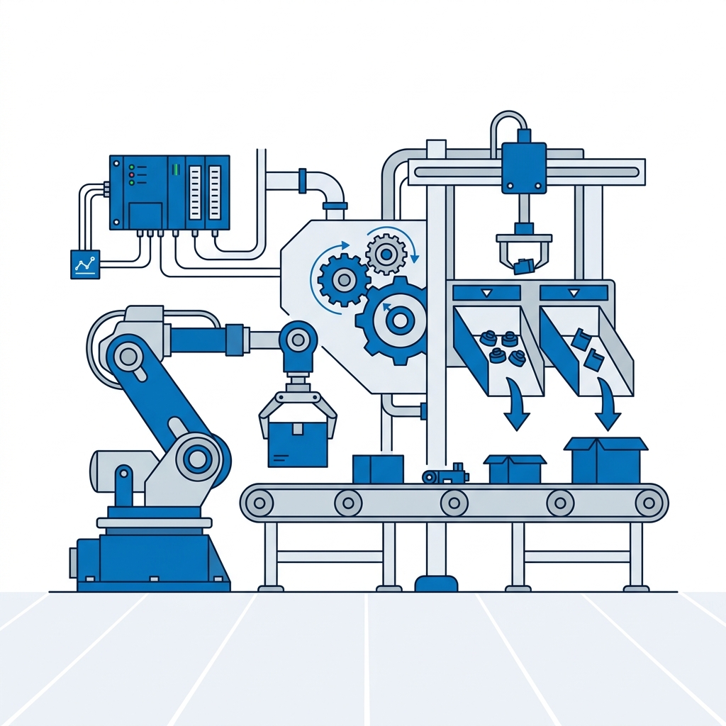 ตู้ควบคุมและระบบ Automation สำหรับโรงงาน