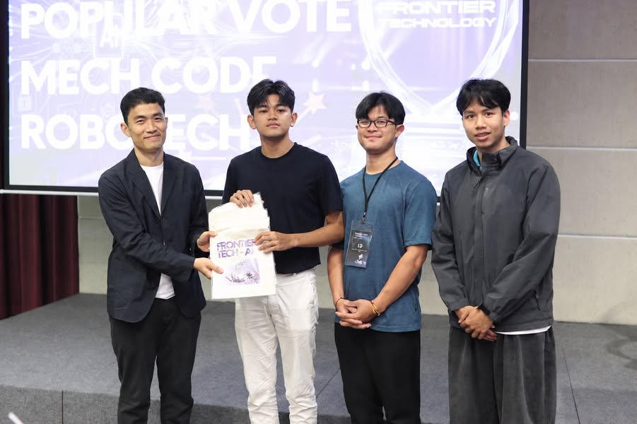 ทีม MECH CODE ROBOTECH นำ PhorNa เข้าร่วมงาน AI Marketing and Customer Behavior ที่มหาวิทยาลัยเชียงใหม่
